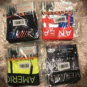 American Eagle Men’s classic & flex trunk briefs